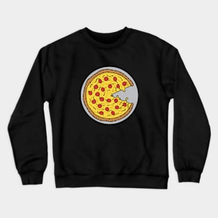Pacman Pizza Crewneck Sweatshirt